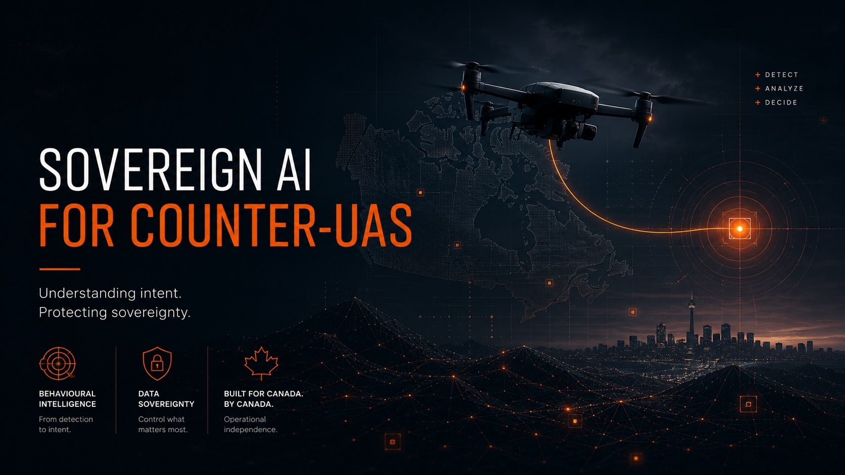 Why Canada Needs Sovereign AI for Counter-UAS